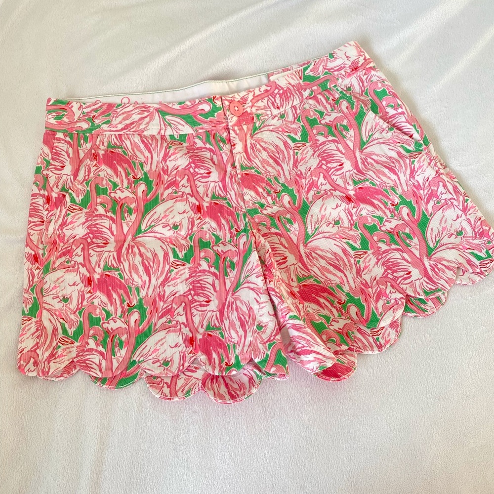 Lilly Pulitzer Buttercup Pink Colony Shorts